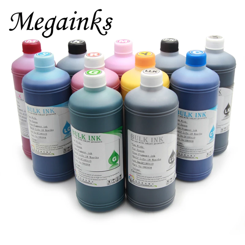 1000ML Pigment Ink for Epson T3270 T5270 T7270 3800 3880 4000 4880 4900 4450 7600 7710 7890 7800 7880 7900 9800 9880 9600 MBK 1000ML Pigment Ink for Epson T3270 T5270 T7270 3800 3880 4000 4880 4900 4450 7600 7710 7890 7800 7880 7900 9800 9880 9600 MBK