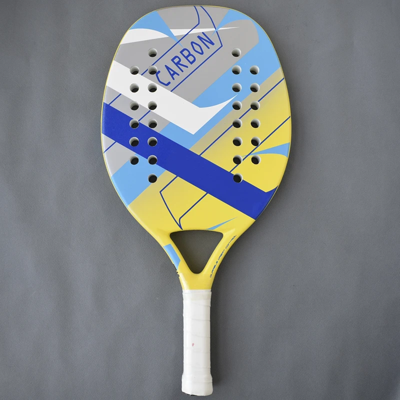 Carbon Fiber Beach tennis racket/ beach sport paddle Racquetin Tennis