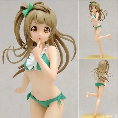 17cm Love Live ! Minami Kotori 1/9 Scale Sexy Girl Bikini Summer Sex PVC Action Figure Toy Free Shipping | Игрушки и хобби
