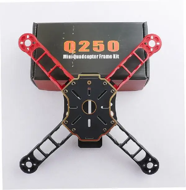 HMF Totem Q250 250 мм 4 осевой Квадрокоптер рама комплект CC3D f3 F4 naze32 совместимый|kit kits|kit