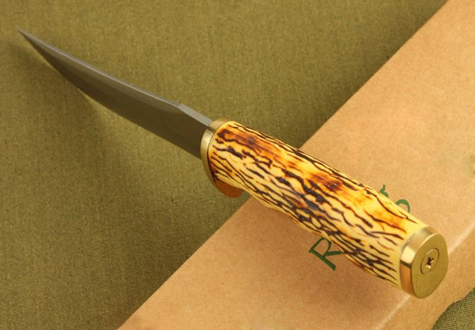 LCM66 Hunting Knife,440 Blade Bone Handle Sanding Survival Knife,Camping Fixed Knife Camping survival knife Elk Ridge LCM66 Hunting Knife,440 Blade Bone Handle Sanding Survival Knife,Camping Fixed Knife Camping survival knife Elk Ridge