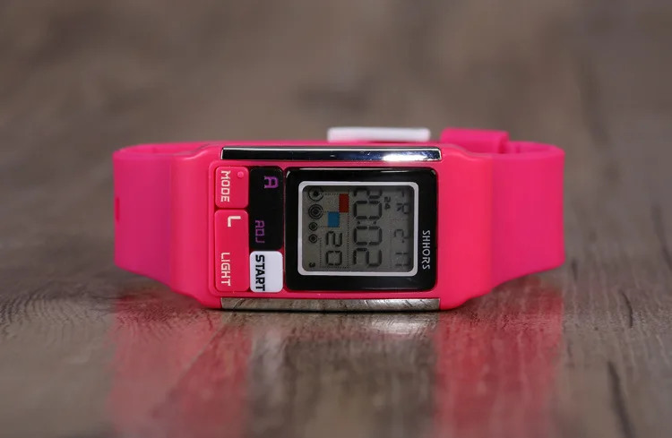 SHHORS Брендовые спортивные цифровые часы детские электронные детские часы силиконовый ремешок детские наручные часы lcd детские часы Новые