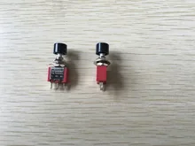 50 шт. Мгновенный Черный Кнопочный Переключатель 250 В 2A 5A 3pin