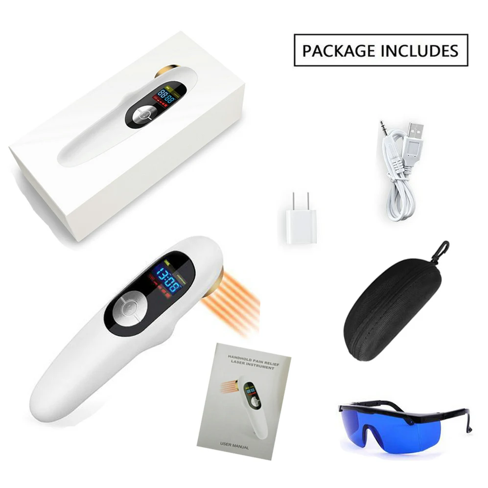 

Relief from Back and Neck Pain LLLT Cold Laser Therapeutic Device
