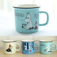 Neue Mumin Thermotassen Nette Keramik Mumin Kaffeetasse Tee Bierschale Mit Handgriff