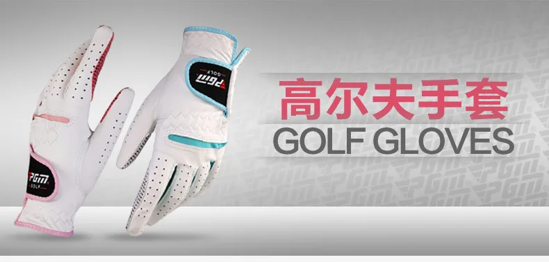 golfe lambskin genuíno senhoras luvas de golfe