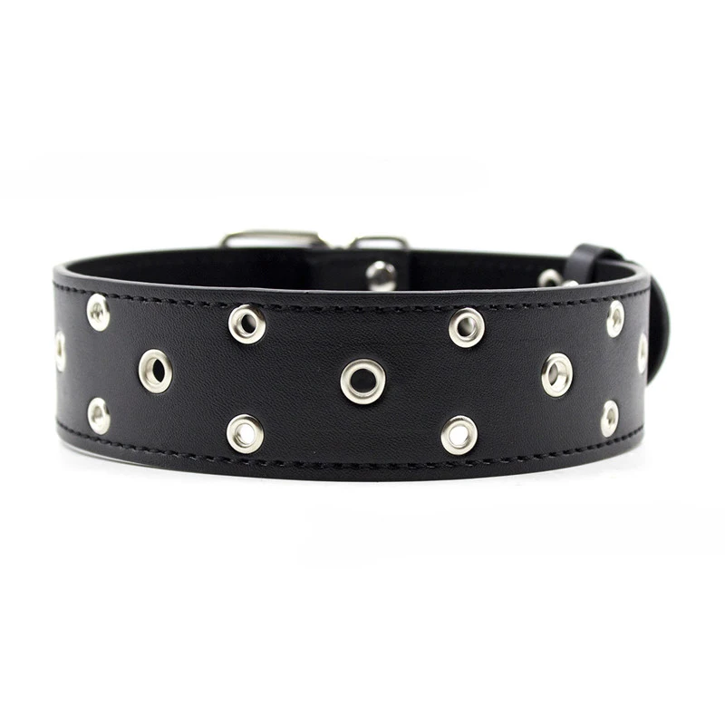 sex Balck Leather Fetish Bondage Sex Collar Leash Adult Game Collars Sex Toys woman Slave Collar Erotic Neck Collar sex products