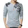 New Fashion Long Sleeve Men T-Shirt Cotton Casual T-shirt For Men Designer Spring Autumn Tee Shirt Homme 2022 4
