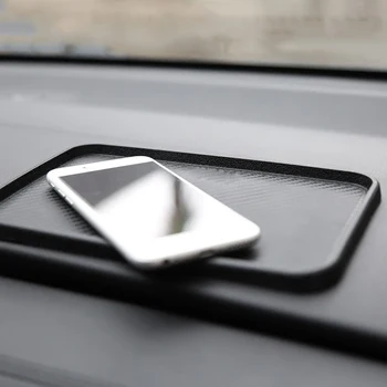 

Car Anti-Slip Mat Ornament Silicone Multi-function Non-slip Pad Dashboard Decoration Trim For Key Glasses Cell Phone 20X12.5CM