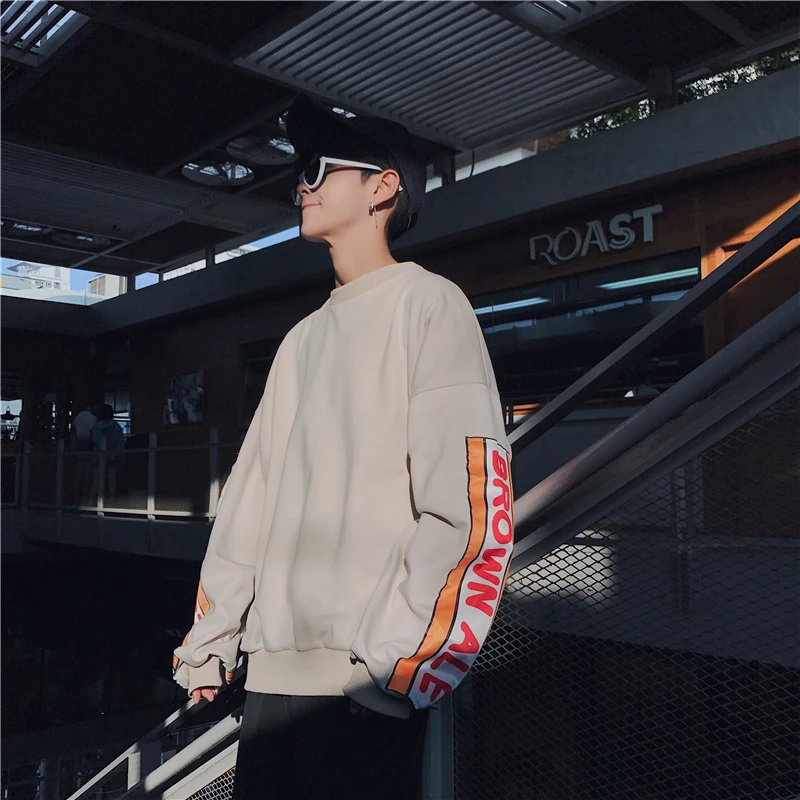 Autumn New Hoodies Men Fashion Letter Printing Loose Hip Hop Pullover Man Streetwear Casual Stranger Things Sweatshirt Male Autumn New Hoodies Men Fashion Letter Printing Loose Hip Hop Pullover Man Streetwear Casual Stranger Things Sweatshirt Male