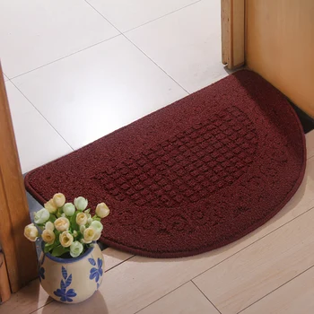 

The bedroom door doormat mat doormat half round carpet mat mat living room bathroom kitchen living room carpet