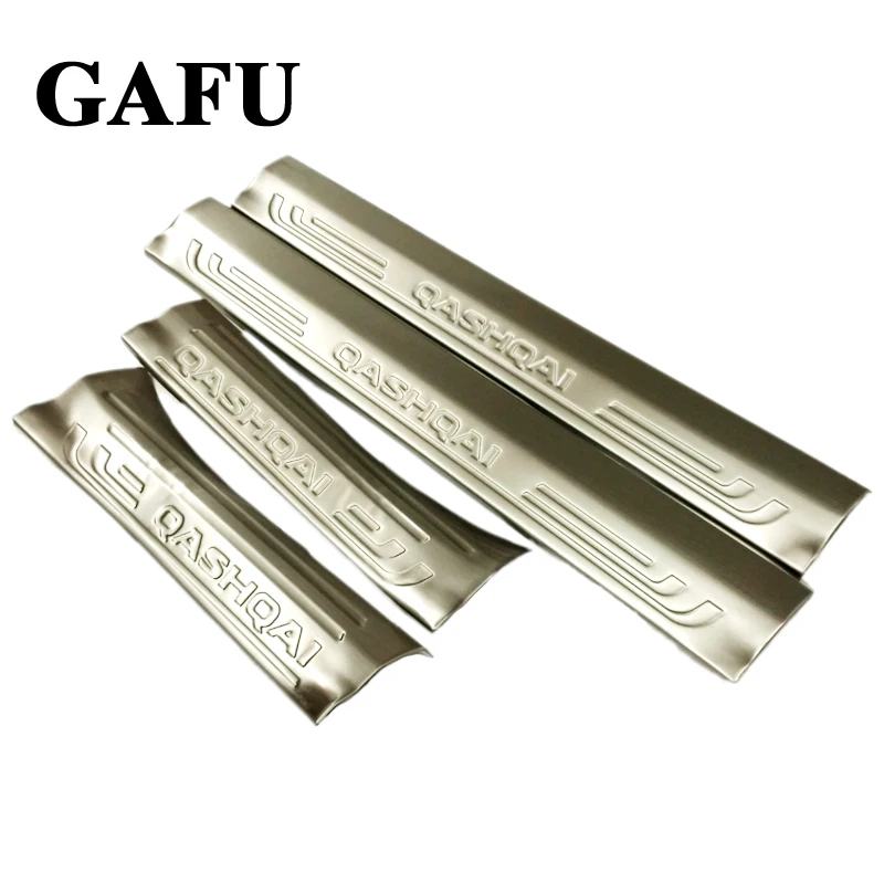 

For Nissan Qashqai J11 inside Door Sill Scuff Plate Welcome Pedal Stainless Steel Car Accessories Car Styling 2016 2017 2018