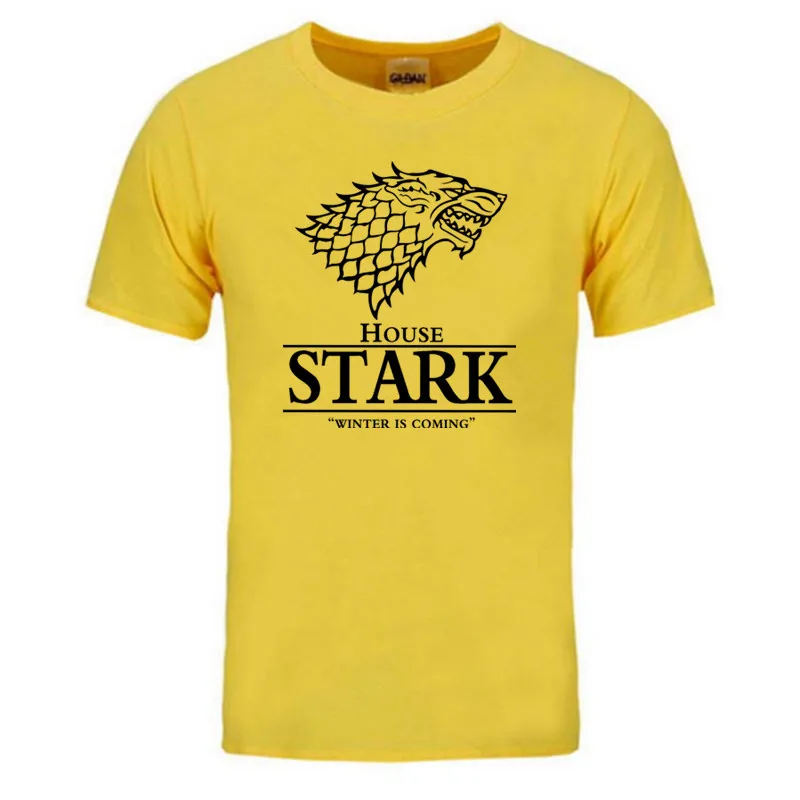 

New Men t shirt Top quality Short sleeve game of thrones print tshirt men cotton casual Fashion Tee Shirts Round Neck top