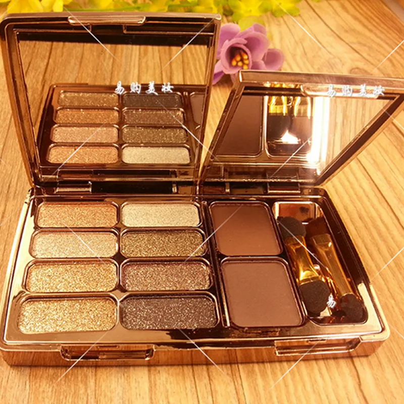 

Eyeshadow Palette Diamond Bright Colorful Makeup Eye Shadow Make Up Set Flash Glitter Eyeshadow With Brush Mirror Maquillage