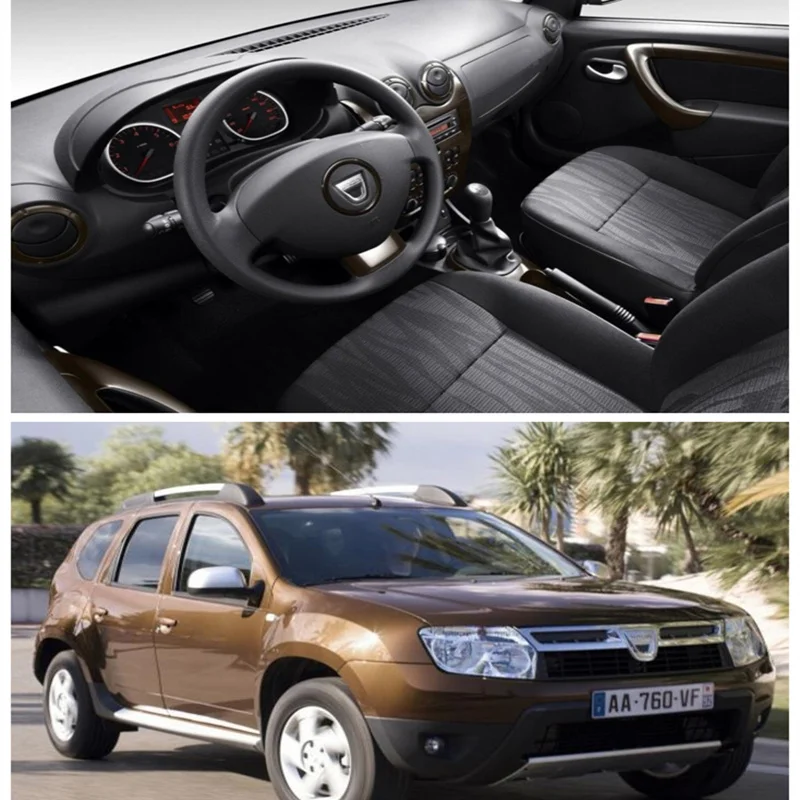 

Taijs Left hand drive Car dashboard cover for Dacia Duster 2011 Polyester Fiber car dashboard mat for Dacia Duster 2011