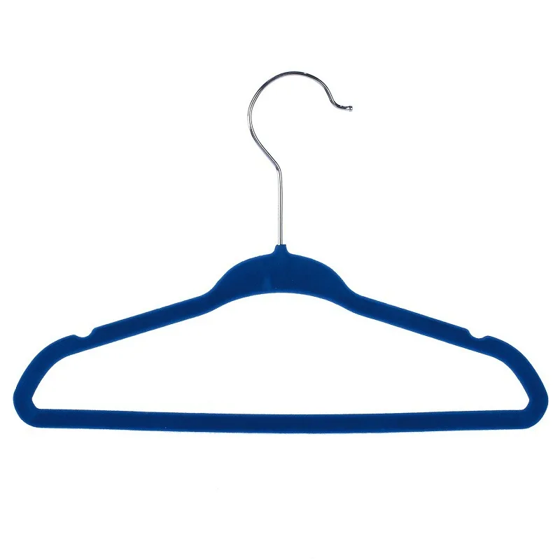 

28 cm Velvet Coats Hangers For Children Clothing Shop Display Hanger Save Storage Space