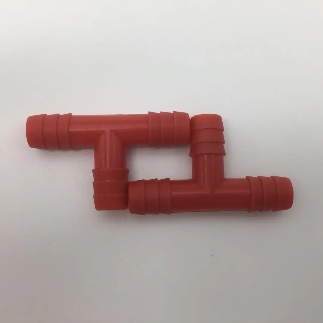 10PCS Products Rabbit Drinking Tee Waterline Plastic Pipes Quail Pigeon