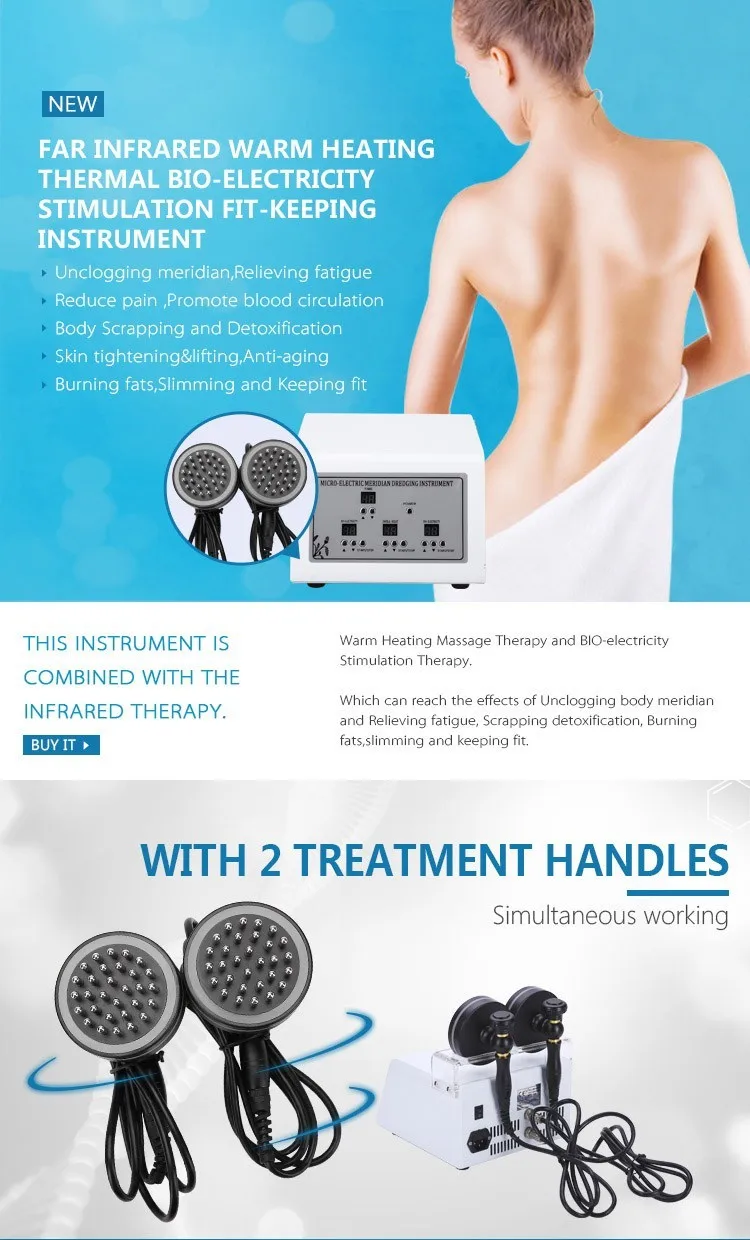 Professional body lymphatic drainage BIO electric physical therapy