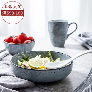 

Creative Design European Style Marble Pattern Ceramic Tableware Porcelain Plate Dish Platter Bowl Cutter Board Dinnerwar