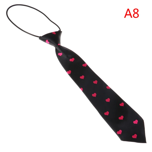 Fashion Boys Girls Printed Colorful Neckwear Elastic Tie Cute Chirldren