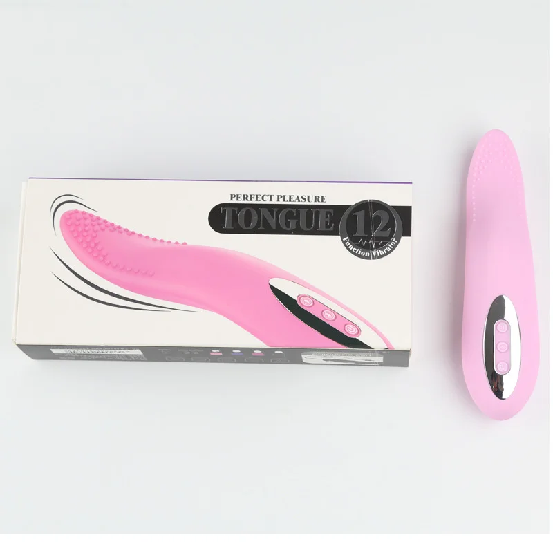 12 частот стимулятор G Spot язык вибратор USB зарядка 90 минут использование