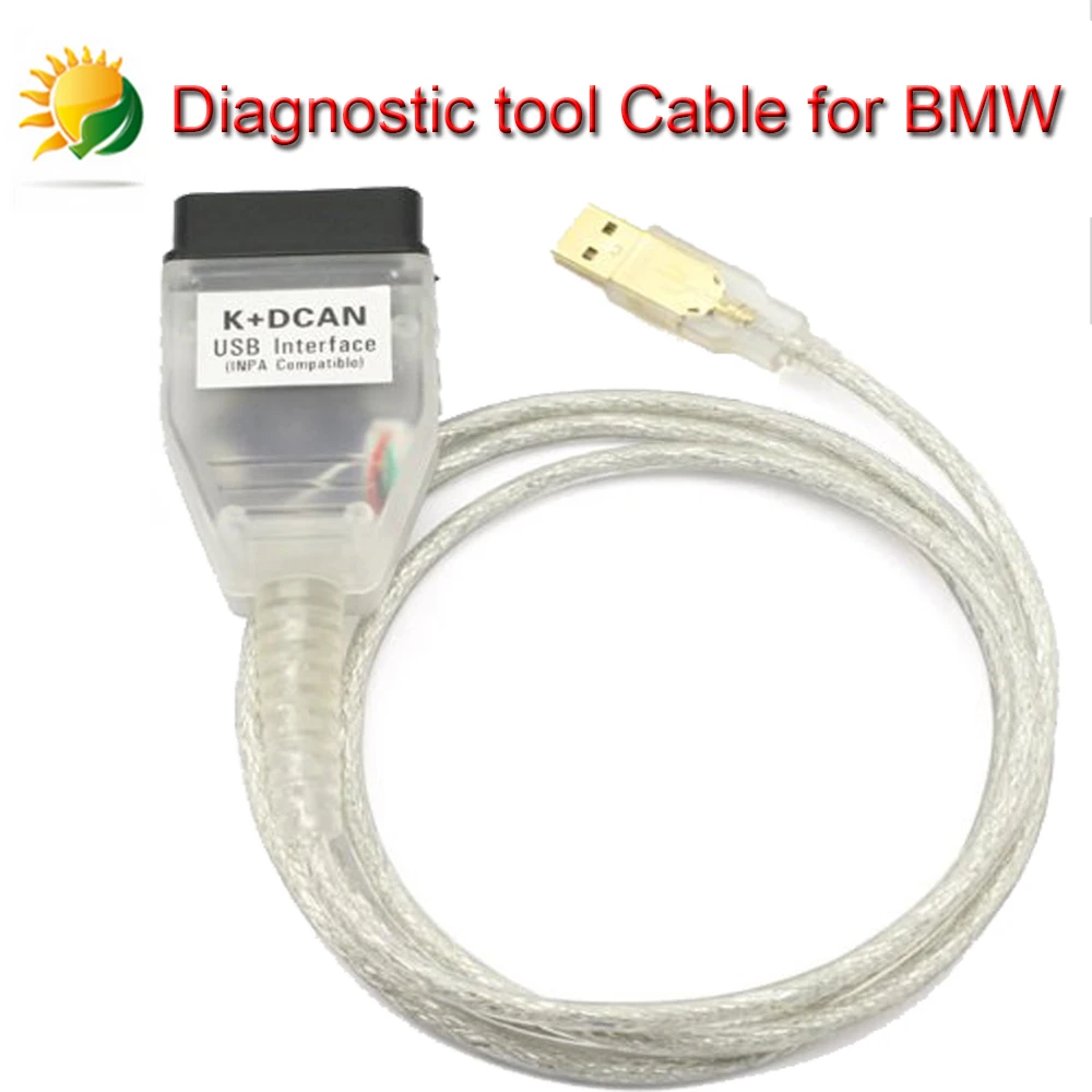 Лидер продаж автомобильный диагностический инструмент INPA K + CAN DCAN кабель OBD USB