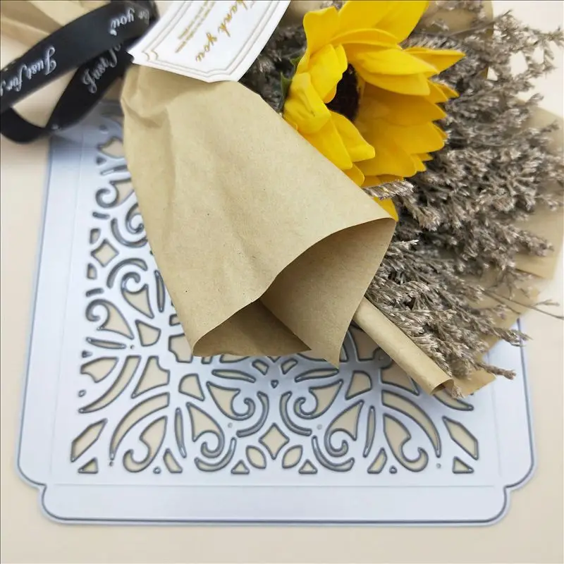  Wedding invitation Lace Dies New 2019 Metal Cutting Dies Scrapbooking Stamps and Dies for Card Maki - 33058701275