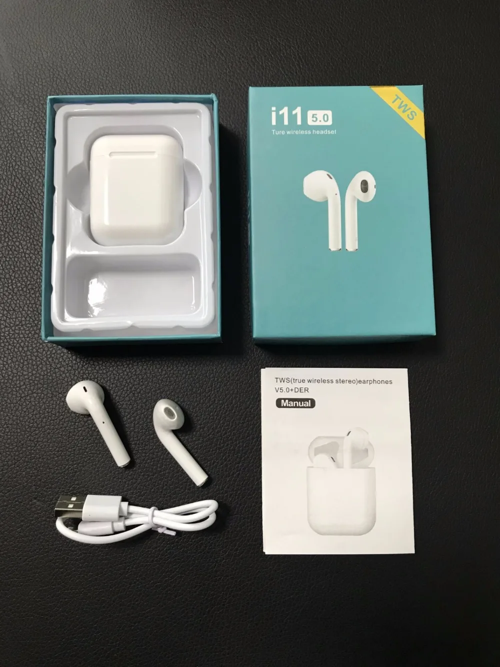 

Super i11 tws Wireless earphone bluetooth headset i11 Tws 5.0 touch binaural sports earbud for iOS smart Android phone