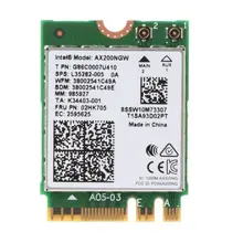 Intel Wi-Fi 6 AX200 802.11ax Двухдиапазонная MU-MIMO WiFi WLAN сетевая карта Bluetooth 5,0 беспроводная карта