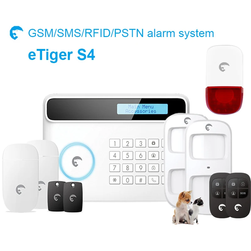 Best Price  Apple Style!!! Apple android APP GSM Alarm GSM Home Alarm System Wireless GSM Alarm free shipping 