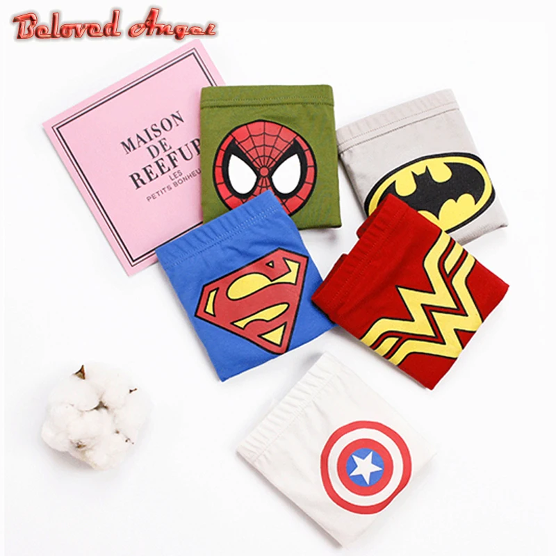 

5-Pack Organic Cotton Kids Boxers for Boys Shorts Panties Children Underwear Boy Cartoon Children's Teenager Underpant 2-13T