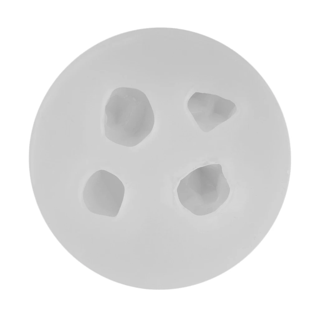 6 Designs Transparent Silicone Mould Dried Flower Resin Decorative Craft DIY Cluster Crystal Stone Epoxy Resin Molds for Jewelry