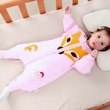 2017 Fashion Infants Kids Cartoon Baby Sleeping Bag Newborn Cotton Spring and Autumn Baby Sleep Sack