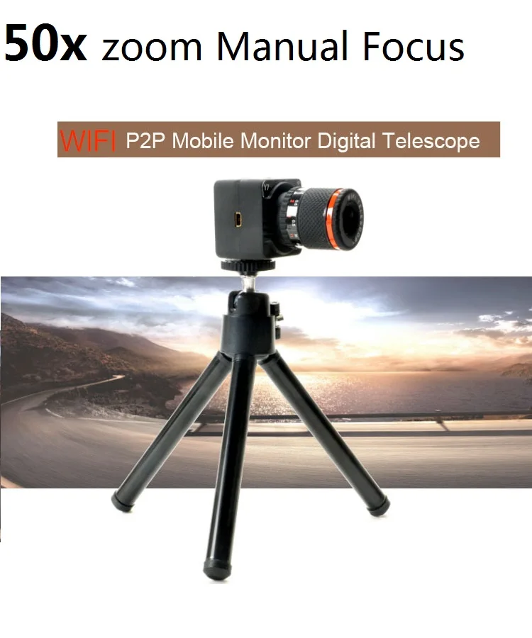 APP Control Wireless Video Recorder 50x Digital Binoculars