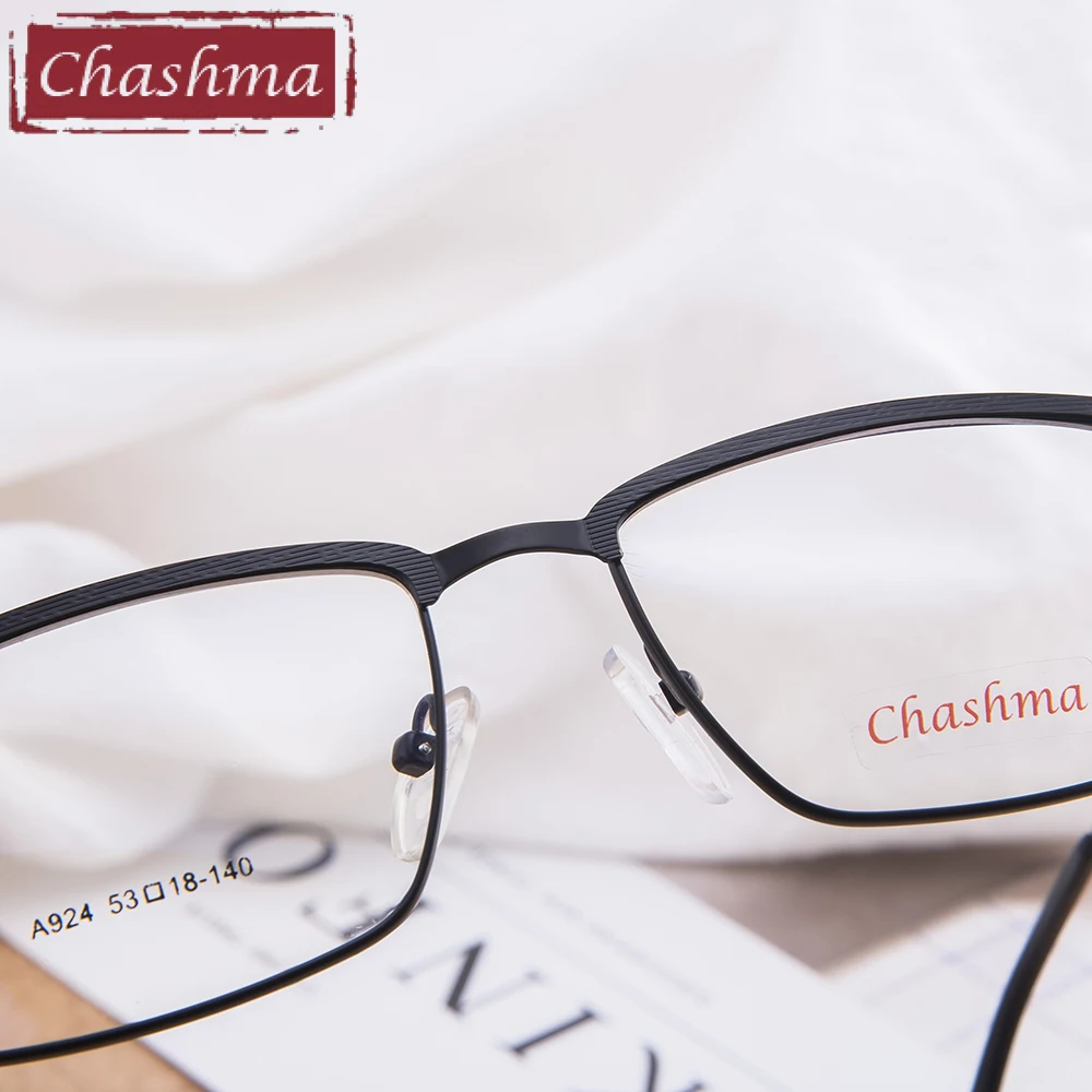 Металлическая оправа для очков Chashma брендовые дизайнерские мужские очки