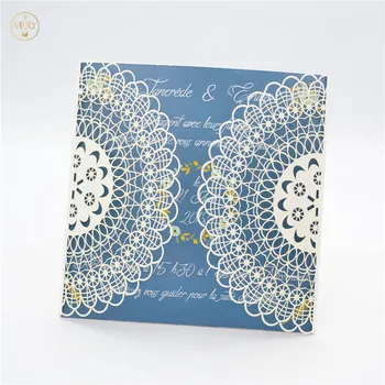 

Classic lace laser cut wedding invitations philippines