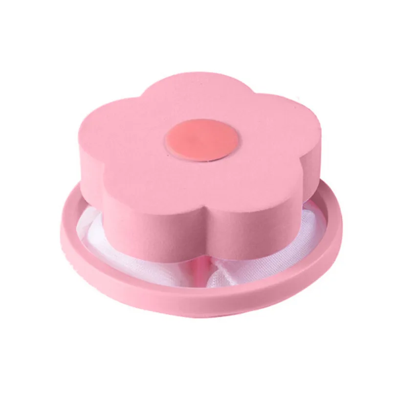 Laundry ball Washing Machine Mesh Filtering Hair Removal Floating 2Pcs Filter Bag Washer Style Laundry Clean (4)
