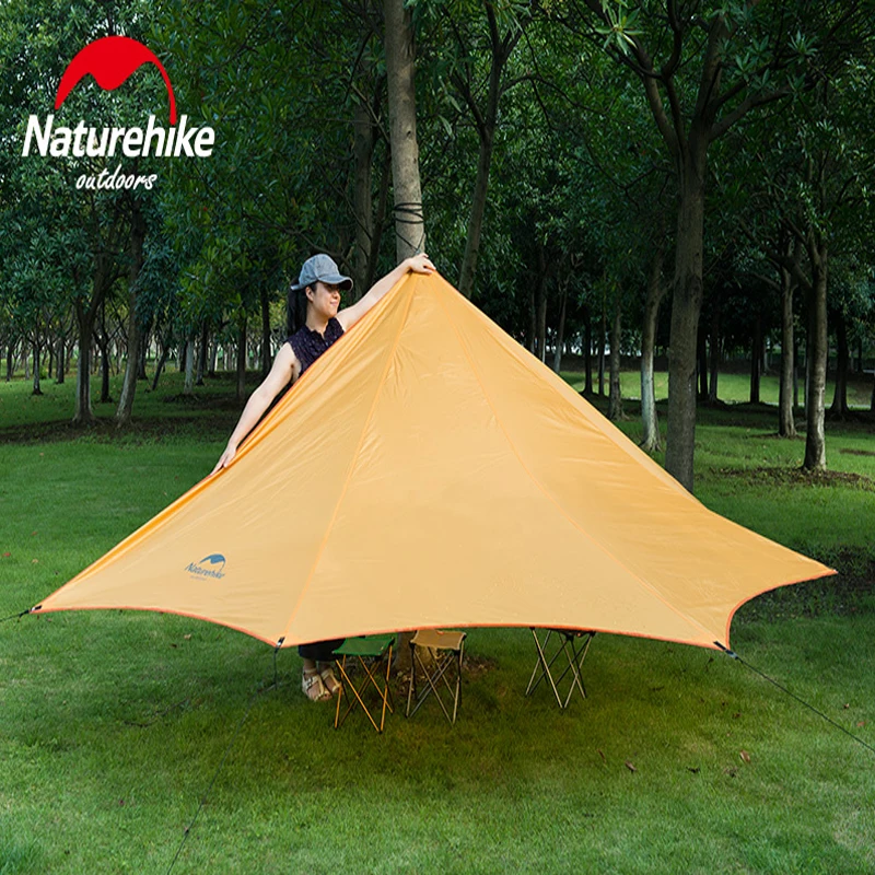Naturehike Защита от солнца толстая ткань кемпинг открытый солнцезащитный козырек