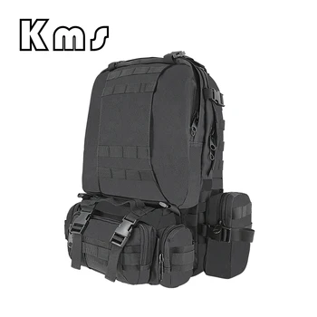 

BLACK ARMOR 50L Tactical Military Backpack Rucksack Water Resistant Outdoor Molle Backpack Camping Hiking Travel