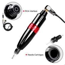 Tattoo Machine Motor Hybrid Tattoo Pen Rotary Electric Tattoo Machine Kit Needle Cartridges Tattoo Equipment Artist with RCA цена Tattoo Machine Motor Hybrid Tattoo Pen Rotary Electric Tattoo Machine Kit Needle Cartridges Tattoo Equipment Artist with RCA цены онлайн