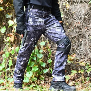 

2018 Men's TAD Shark Skin Soft Shell Charge Stalker Pants Waterproof Windproof Climbimg Hiking Camping Trousers