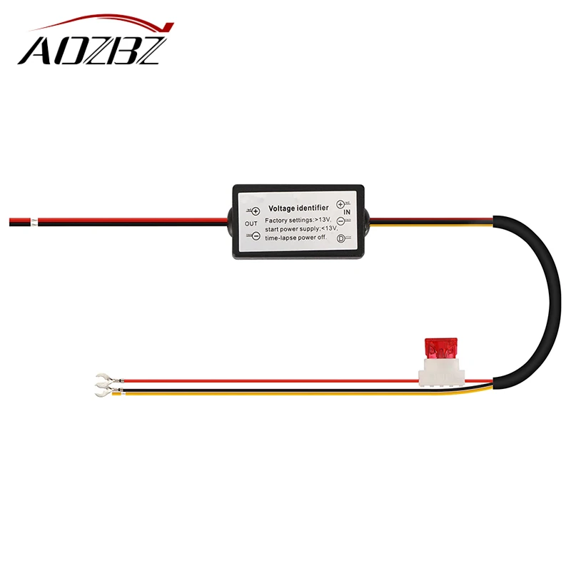 

AOZBZ New DRL Controller Auto Car LED Daytime Running Light Relay Harness Dimmer On/Off 12-18V Fog Light Controller