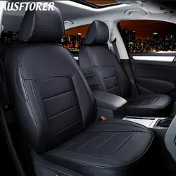 AUSFTORER коровьей сиденья для Suzuki SX4 2010 аксессуары автомобильной кожи чехлы сидений автомобиля подушки протекторы комплекты