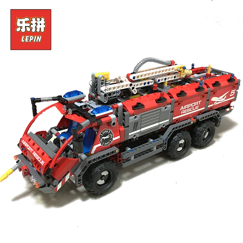 

Lepin 20055 1180PCS City Mechanical Fire Accident the Rescue Vehicle 42068 Building Blocks Bricks Children Birthday Toys gifts