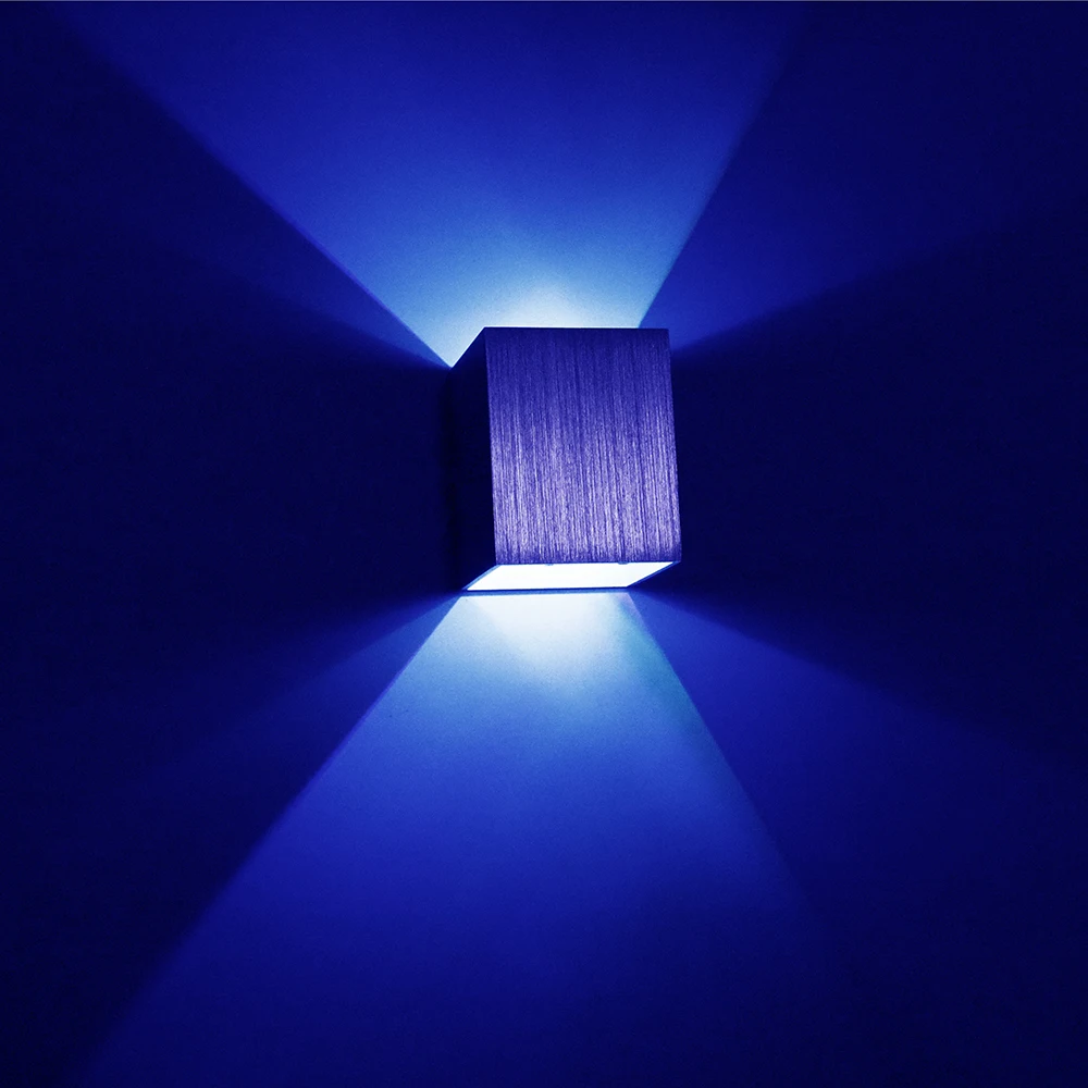 Led Wall Light 3W Modern Your stysle Spotlight 60*60*75mm recessed in