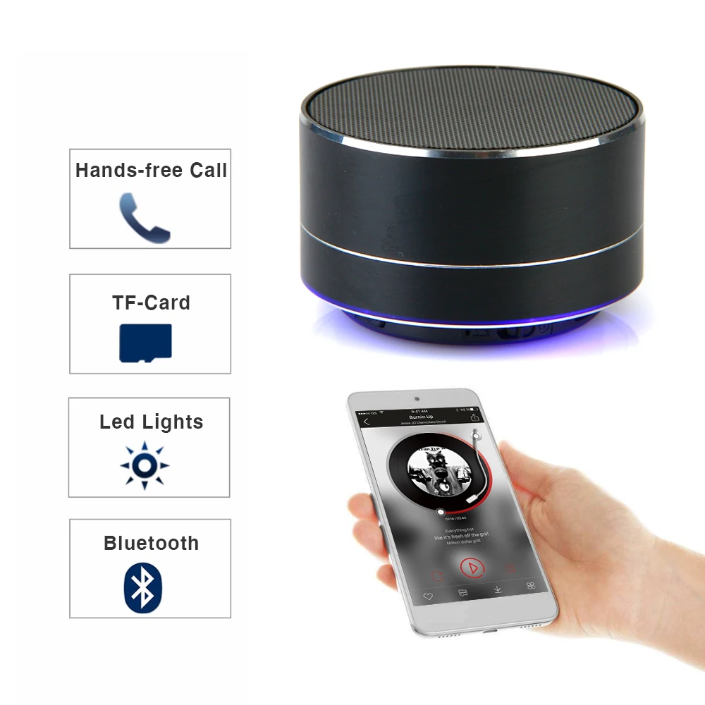 A10 mini portable speaker 5 5