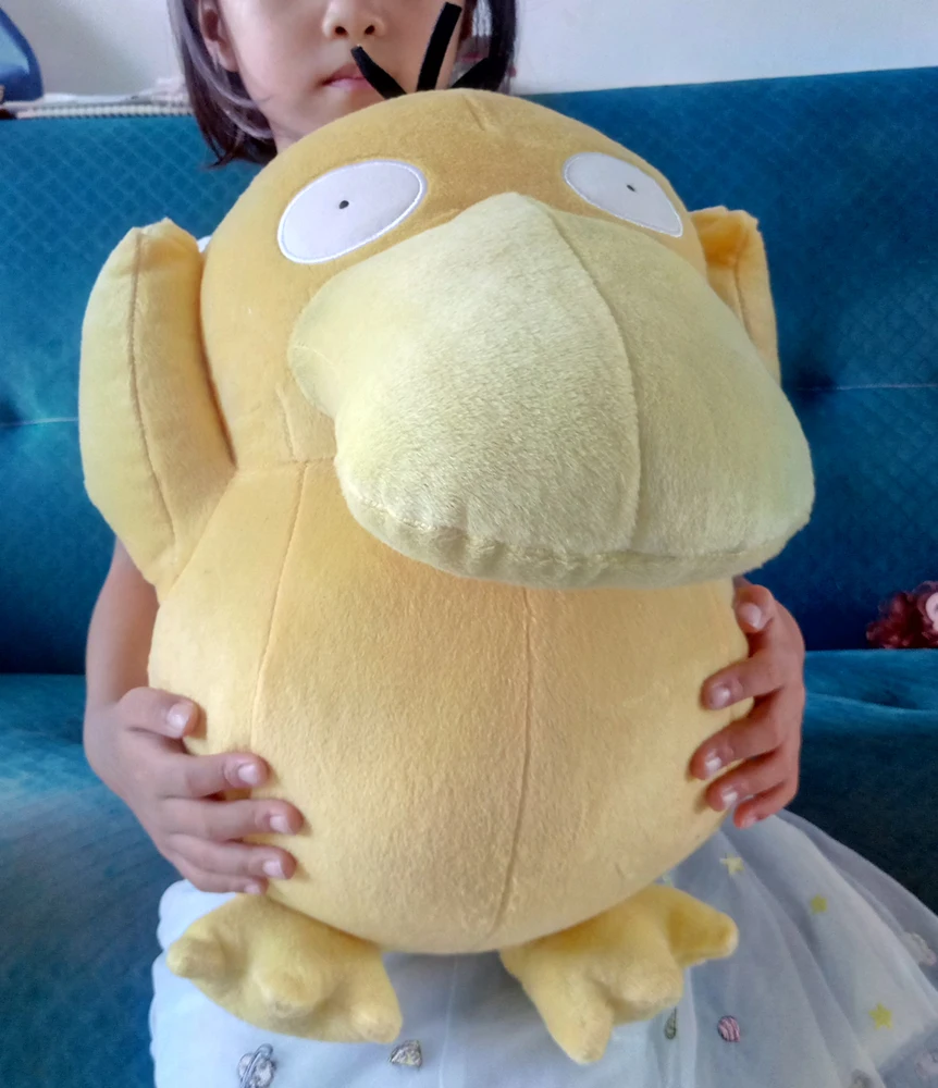 Pokemon большая Подлинная Psyduck мягкая плюшевая кукла игрушка 45 см 22 см|Персонажи