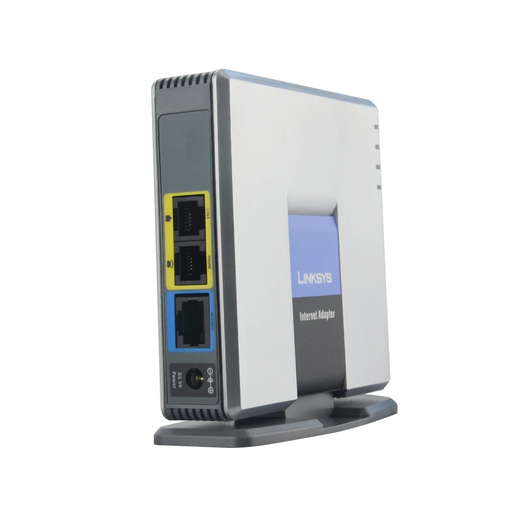 Бесплатная доставка! Разблокированный адаптер LINKSYS SPA3000 SPA 3000 VOIP FXS VoIP для телефона