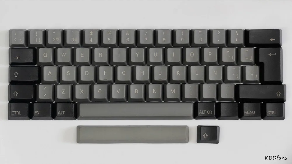 Раскладка для испанского языка keycap dolch keycaps ome профиль keycap pbt topprinted для механической клавиатуры