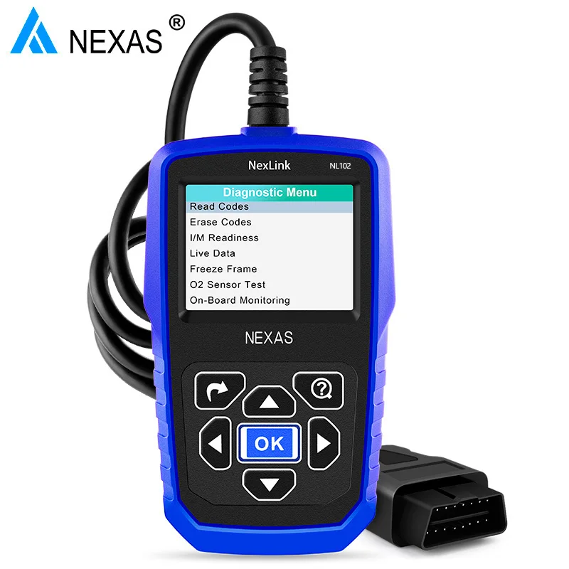 NEXAS NL102 сверхмощный грузовик диагностический инструмент OBD2 дизельный двигатель ABS тормоз EVAP O2 грузовик сканер для Iveco Daf Volov Man Renault